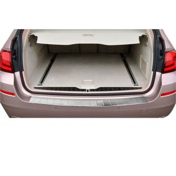 Накладка на задній бампер OmsaLine (SW, нерж.) для BMW 5 серія F-10/11/07 2010-2016 рр