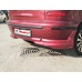 Накладка на задній бампер (Meliset, під покраску) для Fiat Bravo 2008- рр