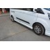 Пороги (2 шт, под покраску) Длинная база для Ford Custom 2013-2022 гг