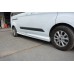 Пороги (2 шт, под покраску) Длинная база для Ford Custom 2013-2022 гг