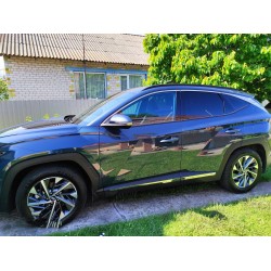 Молдинг дверной (4 шт, нерж) для Hyundai Tucson NX4 2021- гг