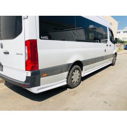 Комплект порогів (під фарбування) L4 - Extra Long для Mercedes Sprinter W907/W910 2018- рр