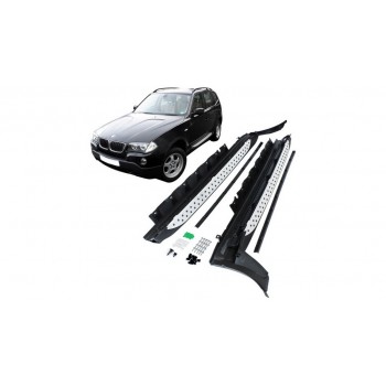 Бокові пороги Cixtai (2 шт., Алюміній) для BMW X3 E-83 2003-2010 рр