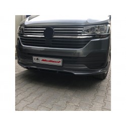 Накладка на передний бампер 2019-2025 (под покраску) для Volkswagen T6