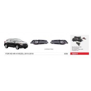 Противотуманки 2015-2018 (галогенні) для Honda HR-V рр