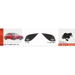 Противотуманки US-type (2 шт, LED) для Toyota Camry 2018-2023 гг