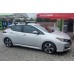 Автобагажник для гладкой крыши (хром, пар) для Nissan Leaf 2017- рр