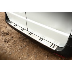 Накладка на задний бампер OmsaLine Хром-2025ABS (нерж) для Mercedes Vito/V-class W447 2014- гг