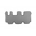 Коврики EVA (3 ряда, серые) для Toyota Land Cruiser Prado 120