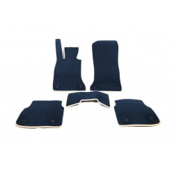 Коврики EVA (синие) для BMW 7 серия F01/F02