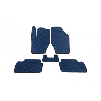 Коврики EVA (синие) для Citroen C-4 2010-2018 гг