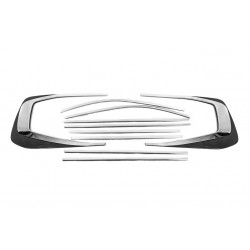 Полная окантовка окон дизайн LC300 (нерж) для Toyota Land Cruiser 200