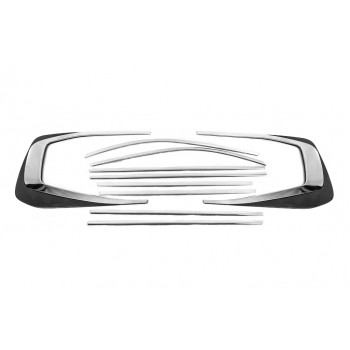 Полная окантовка окон дизайн LC300 (нерж) для Toyota Land Cruiser 200