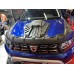 Комплект накладок на капот DRAGON (3 шт) для Dacia Duster 2018-2024 гг