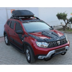 Комплект накладок на капот DRAGON (3 шт) для Renault Duster 2018-2024 гг