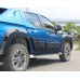 Молдинг двери EuroCap (6 шт, ABS) для Mitsubishi L200 2015-2024 гг