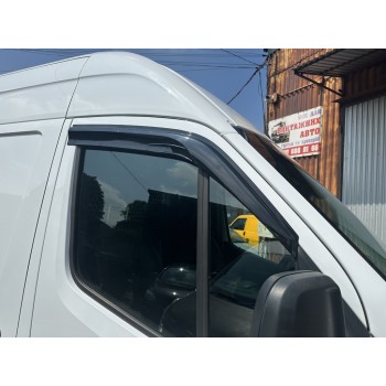 Ветровики (2 шт, Sunplex Sport) для Mercedes Sprinter W907/W910 2018- гг