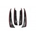 Брызговики Premium (4 шт) для Chevrolet Corvette C6 2005-2013 гг