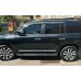 Ветровики с хромом (4 шт, Niken) для Lexus LX570 / 450d