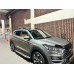 Перемычки на встроенные рейлинги под ключ Wizard V2 (2 шт) 125см, серые для Hyundai Tucson TL 2016-2021 гг