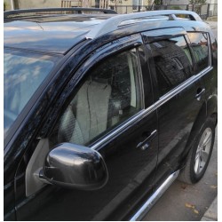 Ветровики (4 шт, HIC) для Peugeot 4007