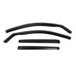 Ветровики вставные SW (Esa, 4 шт) для BMW 3 серия F-30/31/34 2012-2019 гг