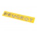 Напис Peugeot 8666.31 (260мм на 25мм) для Peugeot 307
