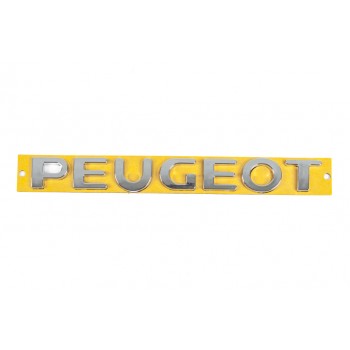 Напис Peugeot 8665CH (185мм на 21мм) для Peugeot 407