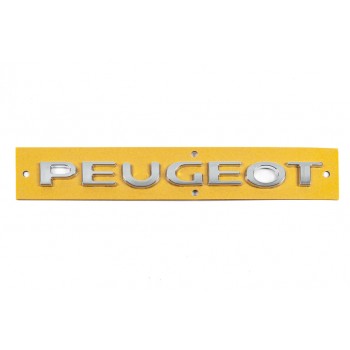 Напис Peugeot 8665.VF (180мм на 16мм) для Peugeot 308 2007-2013 рр
