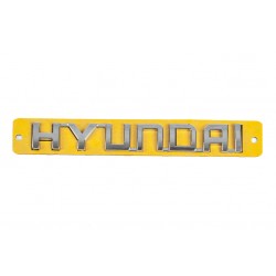 Напис Hyundai (130 мм на 20мм) для Hyundai Accent 2006-2010 рр