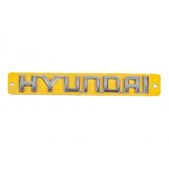 Напис Hyundai (130 мм на 20мм) для Hyundai Accent 2006-2010 рр