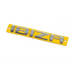 Напис Ibiza (125 мм на 18мм) для Seat Ibiza 1993-2002 рр