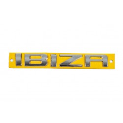 Напис Ibiza (125 мм на 18мм) для Seat Ibiza 2002-2009 рр
