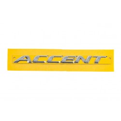 Напис Accent 86311-1R000 (190мм на 16мм) для Hyundai Accent 2011-2017 рр