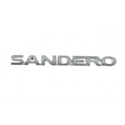 Напис Sandero (270мм на 21мм) для Dacia Sandero 2007-2013 рр