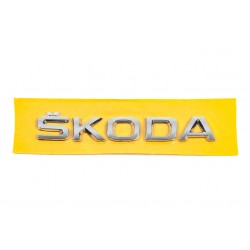 Напис Skoda 5JA853687 (155мм на 27мм) для Тюнінг Skoda