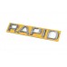 Напис Rapid (130 мм на 22мм) для Skoda Rapid 2012-2019 рр