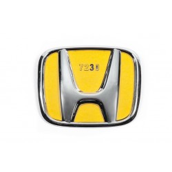 Емблема (хром, самоклейка) 122мм на 100мм для Тюнінг Honda