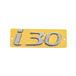 Напис I30 (108мм на 37мм) для Hyundai I-30 2012-2017 рр