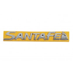 Напис SantaFe (Новий дизайн, 210мм на 30мм) для Hyundai Santa Fe 2 2006-2012 рр