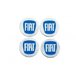 Наклейки на ковпачки 60мм 1805C (4шт) для Тюнінг Fiat