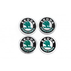 Наклейки на диски 60мм 8932 (4 шт) для Тюнінг Skoda