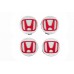 Ковпачки диски 58/56 мм 7728 (4 шт) для Тюнінг Honda