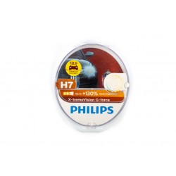 Лампа головного света Philips H7 55W 12972XVG X-treme Vision G-Force -2025130%