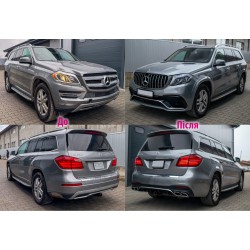 Комплект рестайлінгу з GL в GLS AMG для Mercedes GL/GLS сlass X166