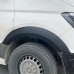 Накладки на арки широкі (4 шт, чорні) для Volkswagen Crafter 2016- рр