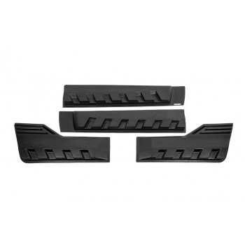Молдинг двери EuroCap (4 шт, ABS) для Isuzu D-Max 2019- гг
