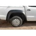 Расширители колесных арок EuroCap (ABS, на болтах) для Volkswagen Amarok 2010-2022 гг