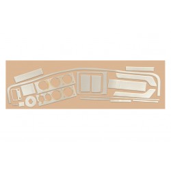Накладки на панель (Meric) Алюміній для Renault 19 1992-1998 рр