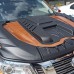 Комплект накладок на капот DRAGON (3 шт) для Nissan Navara/NP300 2016- гг